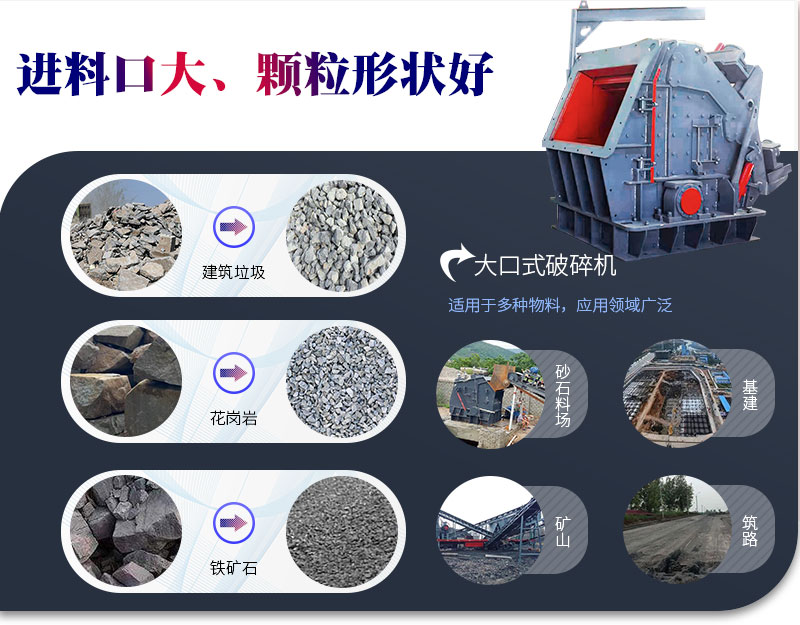 大口反擊式破碎機(jī)