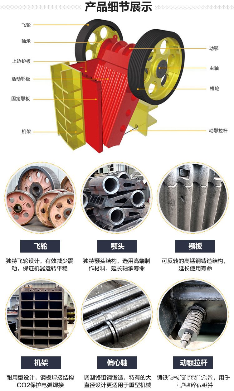 顎式破碎機結構